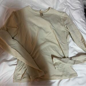 Skims Bone Long sleeve